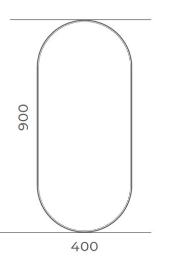 fönesjön 900x400 mm black