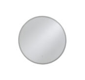 Rund LED-spegel med funktionell belysnig och touch-knapp