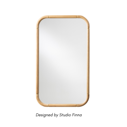 HORNAVAN, decorative mirror, 1000x599 mm, nature